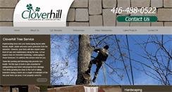 Desktop Screenshot of cloverhillgardening.com