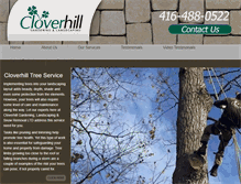 Tablet Screenshot of cloverhillgardening.com